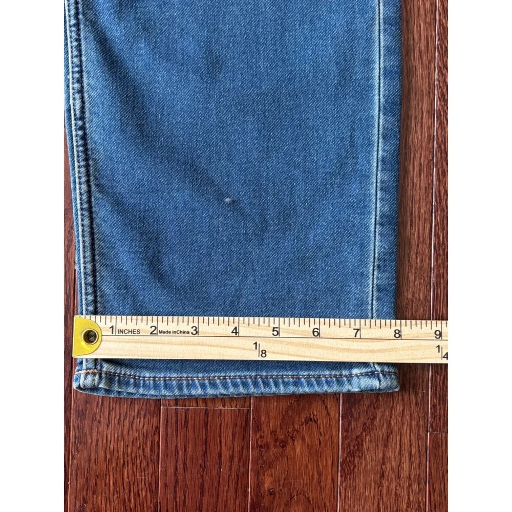 Faherty Stretch Terry Jeans Mens 38x32 Indigo Blue Straight Leg MBC0025 NEW
